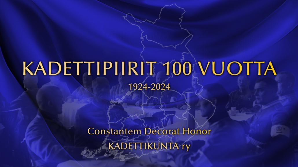 Kadettipiirit 100 Vuotta seminaari 11 4 2024 Kadettikunta Kadettipiirit 100 Vuotta seminaari 11 4 2024 Kadettikunta